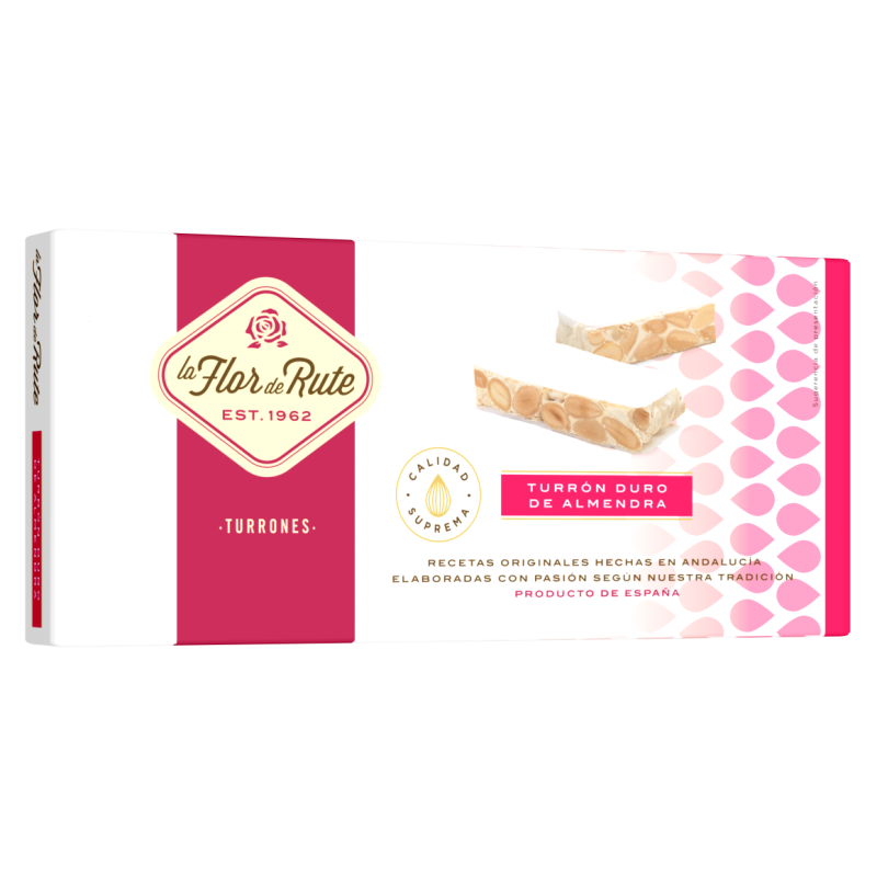 Turrón Duro de Almendra Calidad Suprema 200 gr.