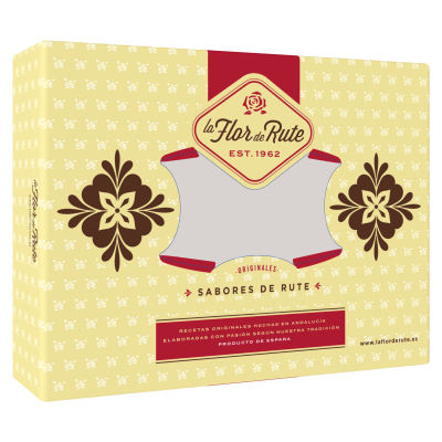 CAJA 3Kg POLVORÓN DE ALMENDRA ARTESANO