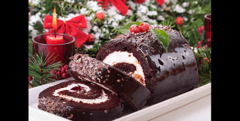 Receta típica del Tronco de Navidad