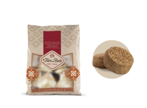 Mantecado de Ajonjolí y Canela Artesano - Bolsa 500 g -