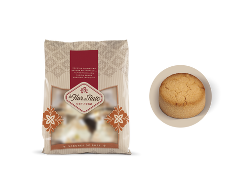 Polvorón de Almendra 0% Azúcares Añadidos - Bolsa 500 g -