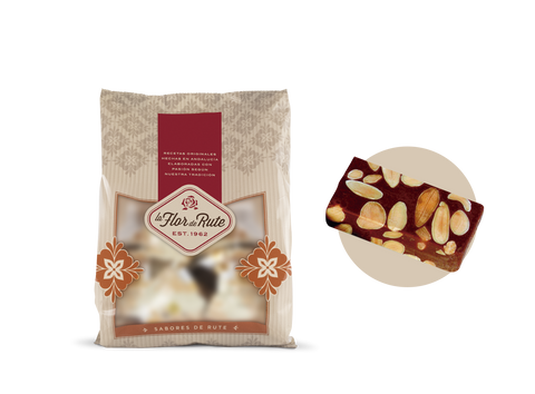 Porciones de Turrón Chocoalmendra - Bolsa 500 g -