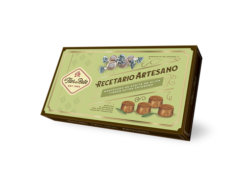 Mantecado Aceite de Oliva Virgen Extra - Estuche 600 g -