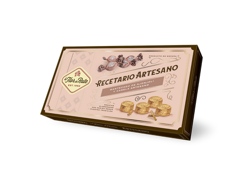 Mantecado Ajonjolí y Canela Artesano - Estuche 600 g -