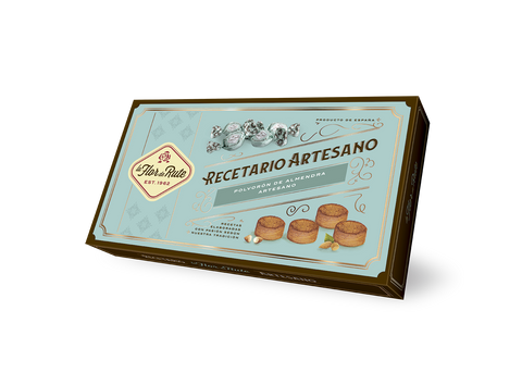 Polvorón de Almendra Artesano - Estuche 600 g -